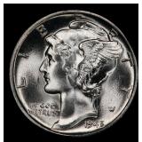 1945-p Mercury Dime Near Top Pop! 10c ms68 SEGS