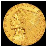 1928-p Gold Indian Quarter Eagle Near Top Pop! $2