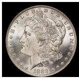 1883-o Morgan Dollar $1 Grades ms64