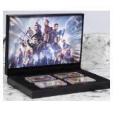 4 PC. Marvel Super Hero Gold Plated Art Bar Collec