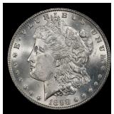 1898-p Morgan Dollar $1 Grades ms64