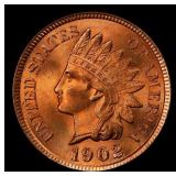 1902 Indian Cent . 1c ms66+ rd SEGS