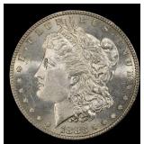 1883-p Morgan Dollar $1 Grades ms64+