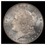 1878-p 7tf Morgan Dollar $1 Grades ms63+
