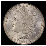 1878-p 7tf Morgan Dollar $1 Grades ms62