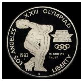 1983-s Olympics Proof Modern Commem Dollar $1 pr70