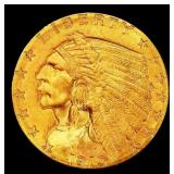 1910-p Gold Indian Quarter Eagle $2 1/2 ms65 SEGS