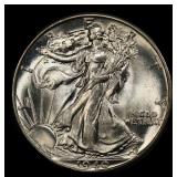 1940-p Walking Liberty Half Dollar TOP POP! 50c ms
