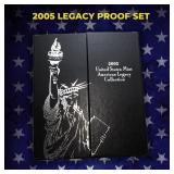 2005-2006 US Mint Legacy Proof Sets - 25 Coins Tot