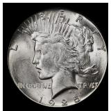 1925-s Peace Dollar $1 Grades ms63