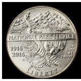 2016-d National Park Service Modern Commem Half Do