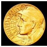 1915-s Panama Pacific Gold Commem Dollar Near Top