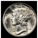 1944-s Mercury Dime Near Top Pop! 10c ms68 FSB SEG