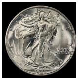 1935-p Walking Liberty Half Dollar Near Top Pop 50