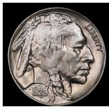 1929-p Buffalo Nickel 5c Grades ms66
