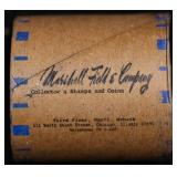 MARSHALL FIELDS 10 Coin Circ Peace $1 Roll Rare BL