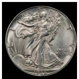 1936-d Walking Liberty Half Dollar 50c ms66 SEGS