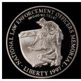1997-P Law Officers Proof Modern Commem Dollar $1