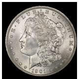 1901-o Morgan Dollar $1 Grades ms62
