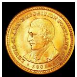 1905 Lewis & Clark Gold Commem Dollar TOP POP! 1 m