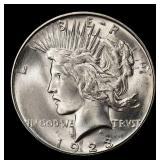 1923-d Peace Dollar $1 Grades ms64+