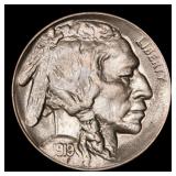 1919-s Buffalo Nickel 5c ms63 USCG
