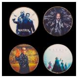 4 Coin Matrix Gold Plated Round Collection