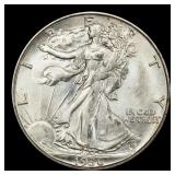 1936-s Walking Liberty Half Dollar 50c Grades ms65