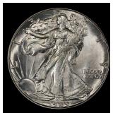 1929-d Walking Liberty Half Dollar 50c ms64 SEGS
