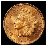 1909 Indian Cent . 1c ms65+ rd SEGS