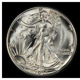 1944-d Walking Liberty Half Dollar Near Top Pop 50