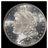 1879-p Morgan Dollar $1 Grades ms65