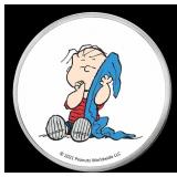 Linus Van Pelt Peanuts Colorized Style - 1 oz Silv