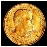 1922 Grant w/Star Gold Commem Dollar TOP POP! 1 ms