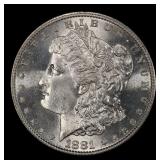 1881-s Morgan Dollar $1 Grades ms65+