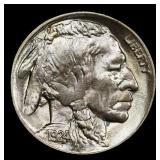 1924-p Buffalo Nickel 5c ms66 SEGS