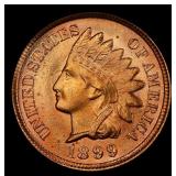 1899 Indian Cent . 1c ms66 rd SEGS
