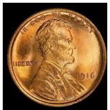 1916-p Lincoln Cent 1c ms66+ rd SEGS