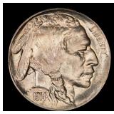 1914-d Buffalo Nickel 5c ms65 SEGS