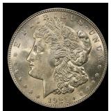 1921-p Morgan Dollar $1 Grades ms63+