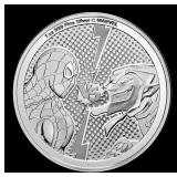 2024 Niue $2 Spider-Man vs Green Goblin Marvel Coi