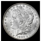 1886-o Morgan Dollar $1 ms62+ USCG
