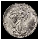 1936-p Walking Liberty Half Dollar Near Top Pop 50