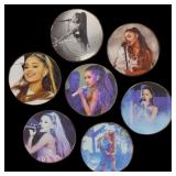 7 Coin Ariana Grande 24k Gold Plated Round Collect