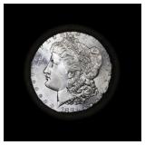 Full solid date 1881-s Uncirculated Morgan silver