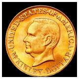 1917 McKinley Gold Commem Dollar Near Top Pop! 1 m