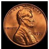 1971-p Lincoln Cent Near Top Pop 1c ms67 rd SEGS