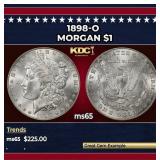 1898-o Morgan Dollar $1 Grades ms65