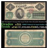 1891 $2 Large Size Silver Certificate "Windom Note