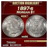 1897-s Morgan Dollar $1 ms66 SEGS